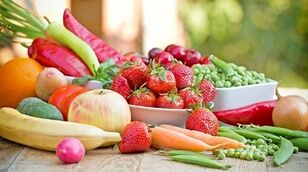 diet buah-buahan dan sayur-sayuran untuk orang yang malas