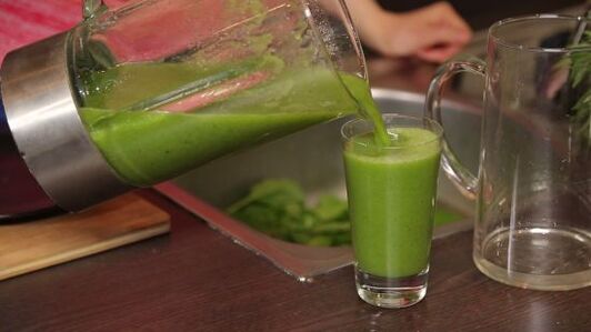 smoothie hijau untuk penurunan berat badan