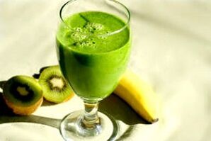 smoothie kiwi dan pisang untuk mengurangkan berat badan
