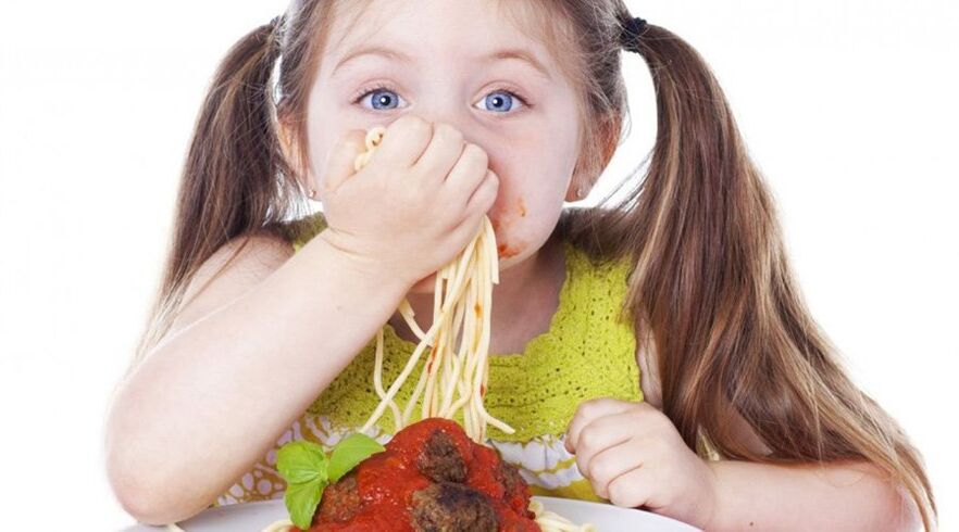 kanak-kanak dalam diet bebas gluten