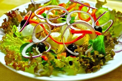 salad sayuran pelangsing
